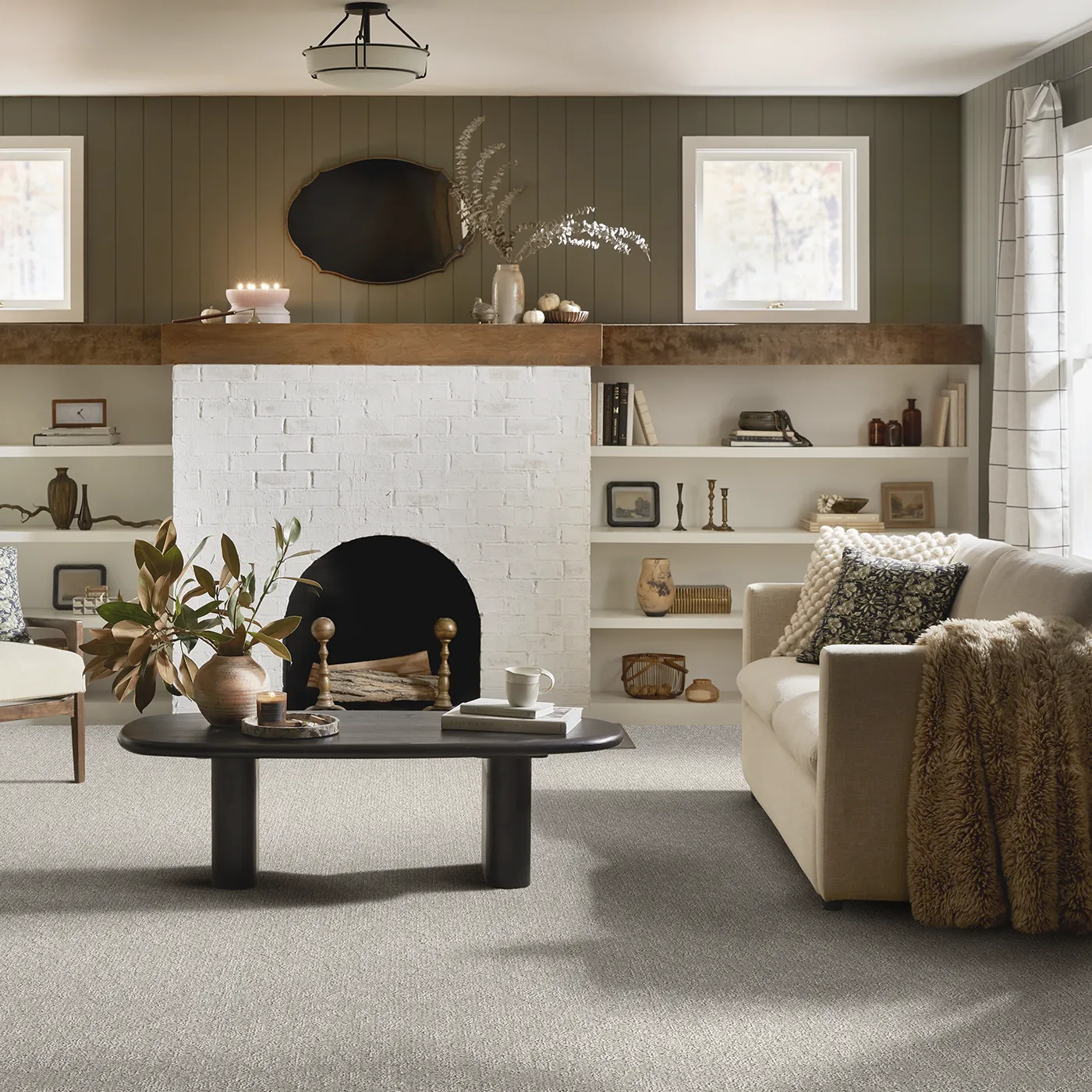family room stain resistant carpet with next day installation from 111 Carpets and Flooring Ellicott City, MD Columbia, MD